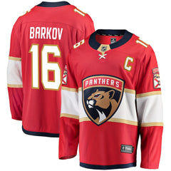 Aleksander Barkov Florida Panthers Fanatics Captain Patch Home Breakaway Jersey -  NHL Jerseys
