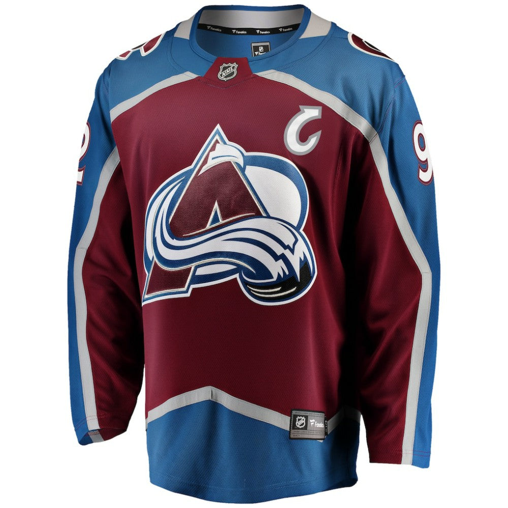 Gabriel Landeskog Colorado Avalanche Fanatics Captain Patch Home Breakaway Jersey -  NHL Jerseys