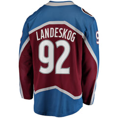 Gabriel Landeskog Colorado Avalanche Fanatics Captain Patch Home Breakaway Jersey -  NHL Jerseys