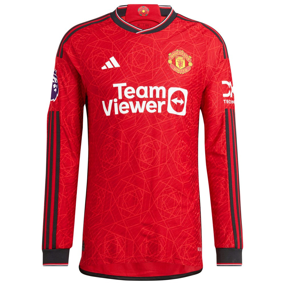 Lisandro Martínez Manchester United 2023/24 Home Long Sleeve Player Jersey
