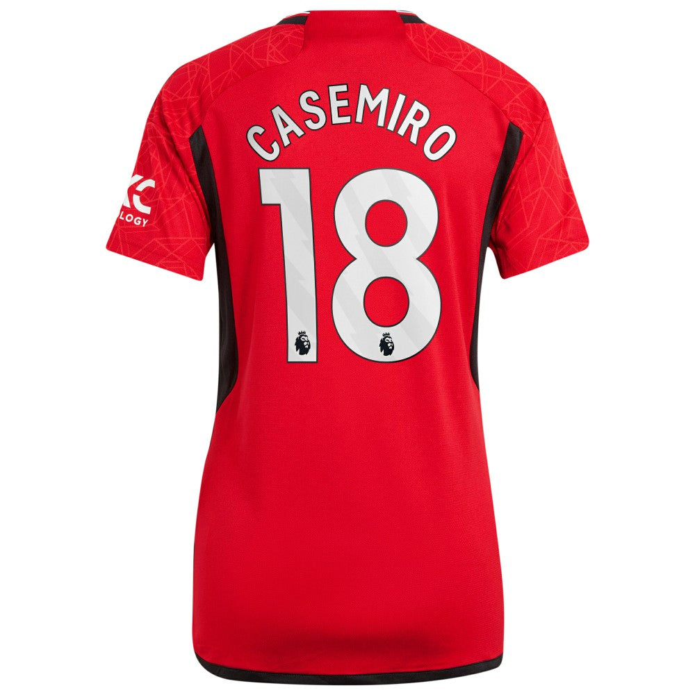Casemiro Manchester United Women's 2023/24 Home Replica Player Jersey