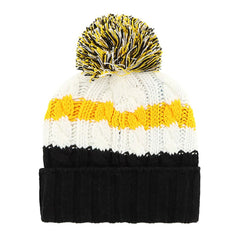 Pittsburgh Pirates '47 Women's Ashfield Cuffed Knit Hat with Pom - MLB Hats