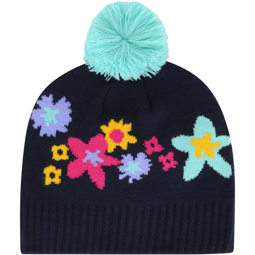 Athletics '47 Girls Youth Buttercup Knit Beanie with Pom - MLB