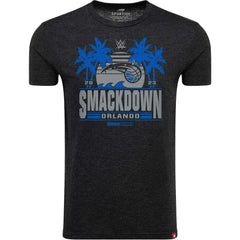 Black Sportiqe SmackDown x Orlando Magic Tri-Blend T-Shirt | NBA