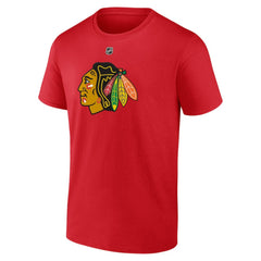 Connor Bedard Chicago Blackhawks Fanatics Authentic Stack Name & Number T-Shirt -  NHL T-shirts