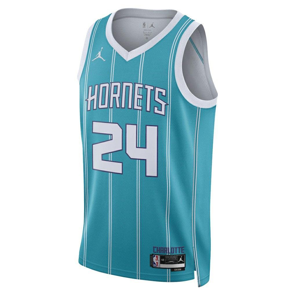 Teal Brandon Miller Charlotte Hornets Unisex NBA Draft Swingman Jersey | NBA