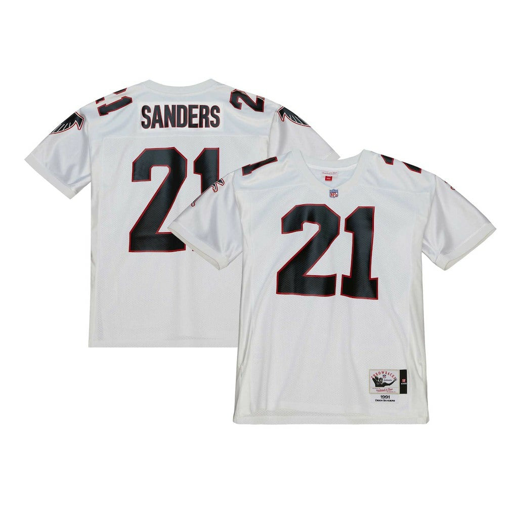 Atlanta Falcons Deion Sanders  1991 Authentic Throwback Retired Player Jersey | NFL On sale