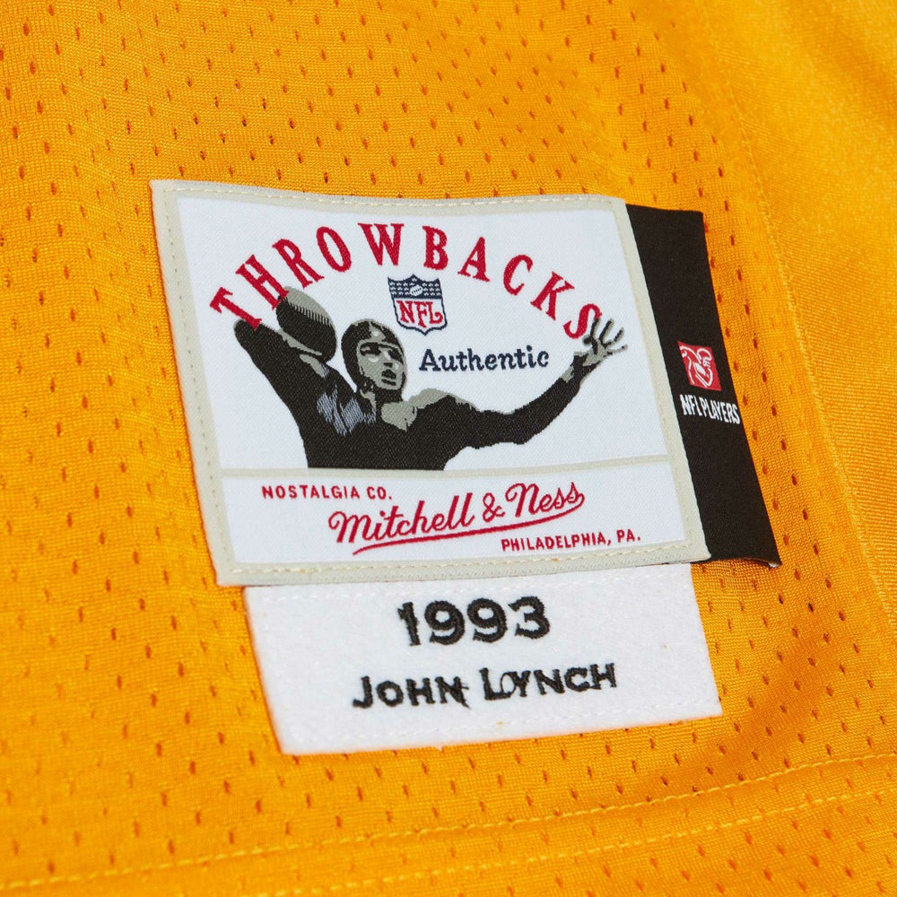 Tampa Bay Buccaneers John Lynch  1993 Authentic Throwback Retired Player Jersey | NFL Online
