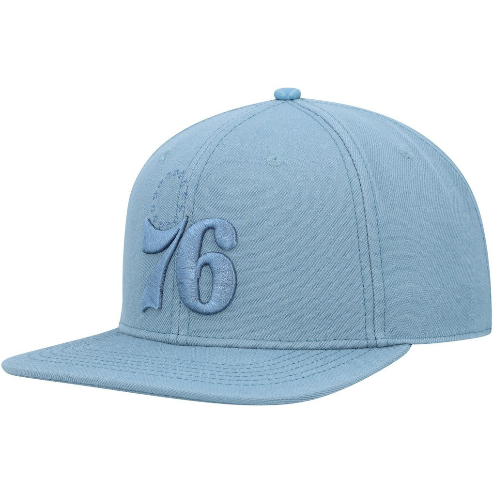 Blue Philadelphia 76ers Pro Standard Tonal Snapback Hat | NBA