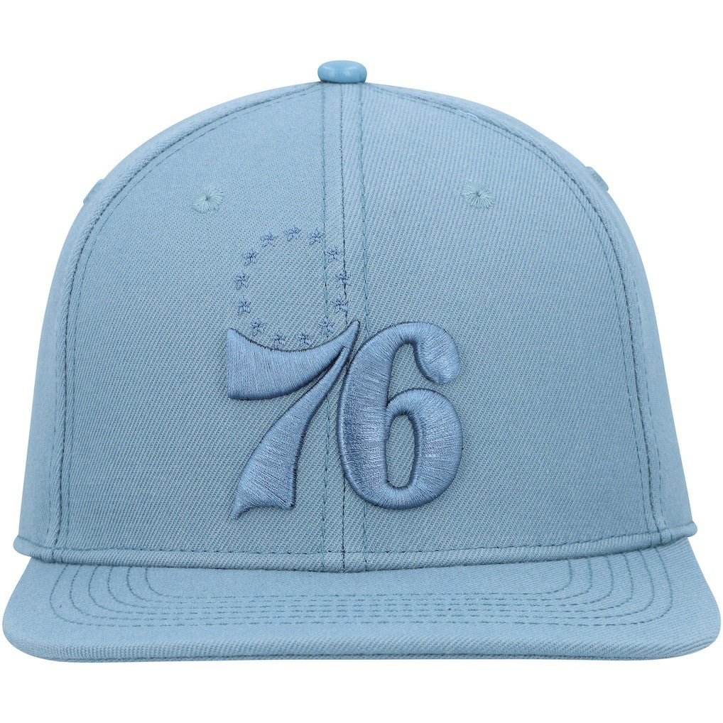 Blue Philadelphia 76ers Pro Standard Tonal Snapback Hat | NBA