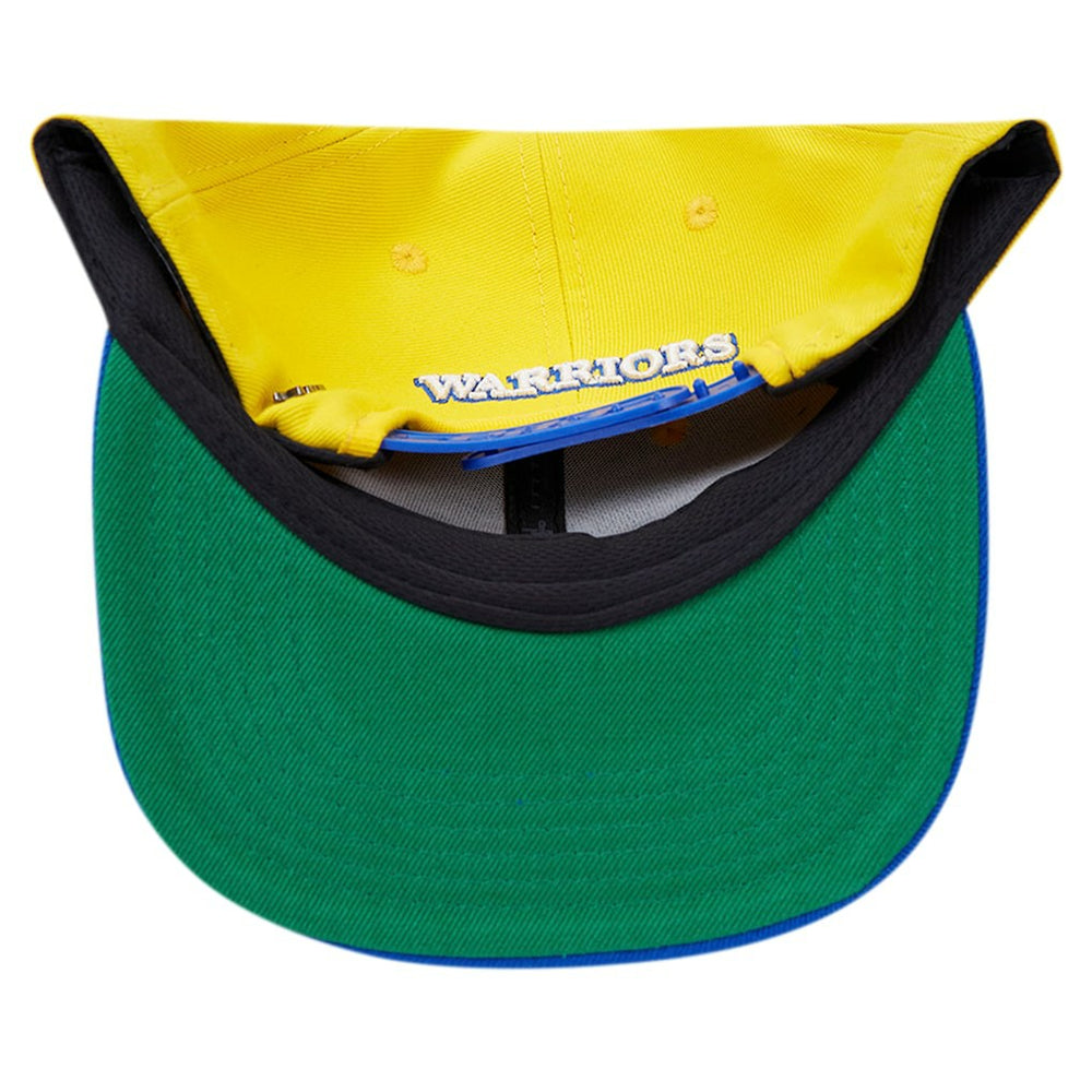 Gold/Royal Golden State Warriors Pro Standard Pinch Chevron Adjustable Hat sale | NBA