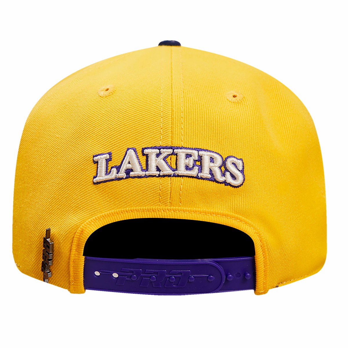 Gold/Purple Los Angeles Lakers Pro Standard Pinch Chevron Adjustable Hat | NBA