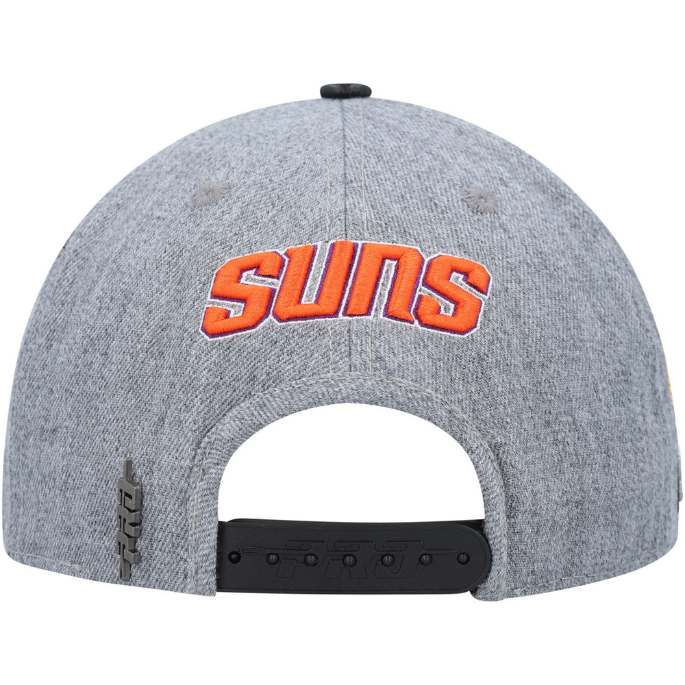 Gray/Black Phoenix Suns Pro Standard Classic Logo Two-Tone Snapback Hat | NBA
