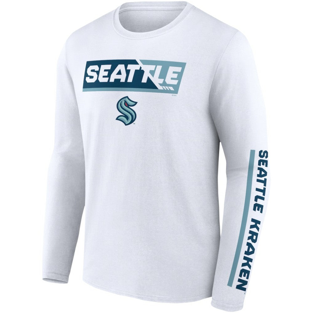 Seattle Kraken Fanatics Breakaway Combo Long Sleeve T-Shirt -  NHL T-shirts