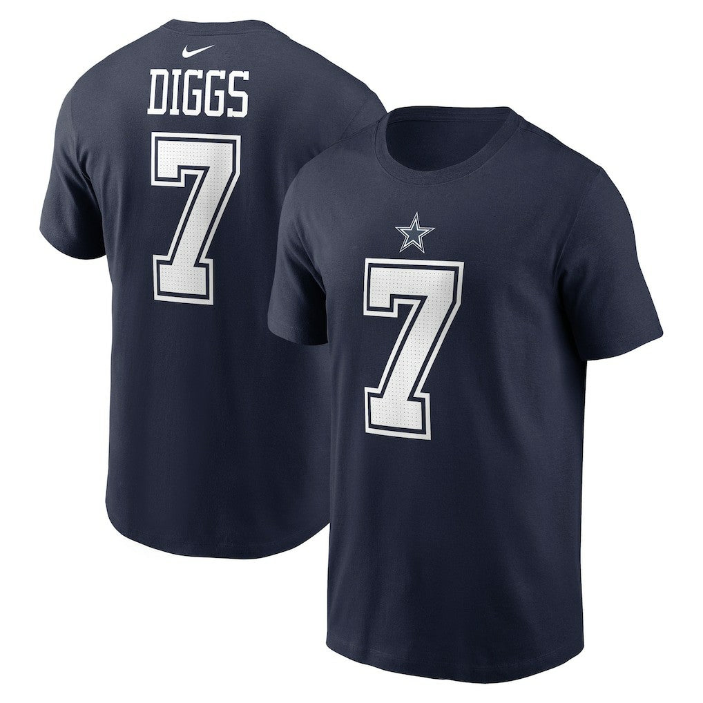 Dallas Cowboys Trevon Diggs  Player Name & Number T-Shirt | NFL US