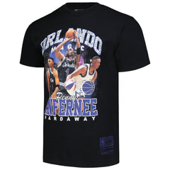 Black Penny Hardaway Orlando Magic Hardwood Classics Bling Concert Player T-Shirt | NBA