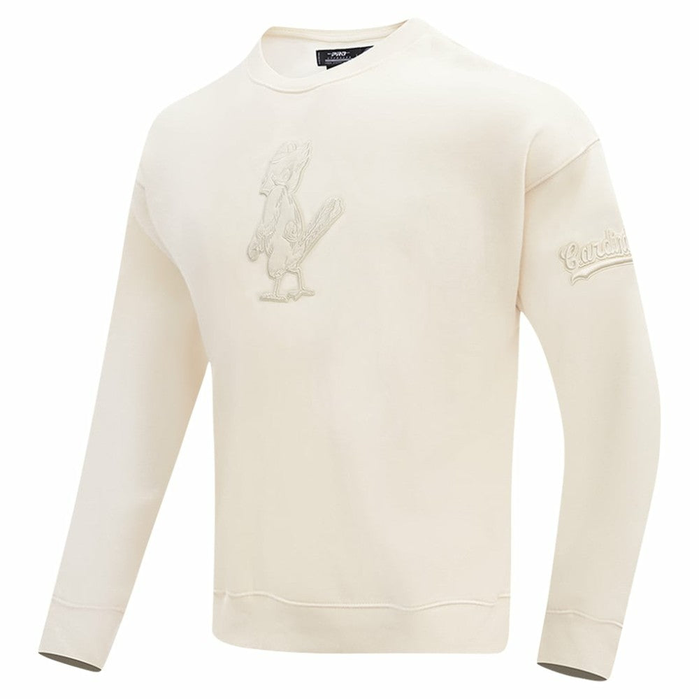 St. Louis Cardinals Pro Standard Neutral Drop Shoulder Pullover Sweatshirt - MLB Pullover