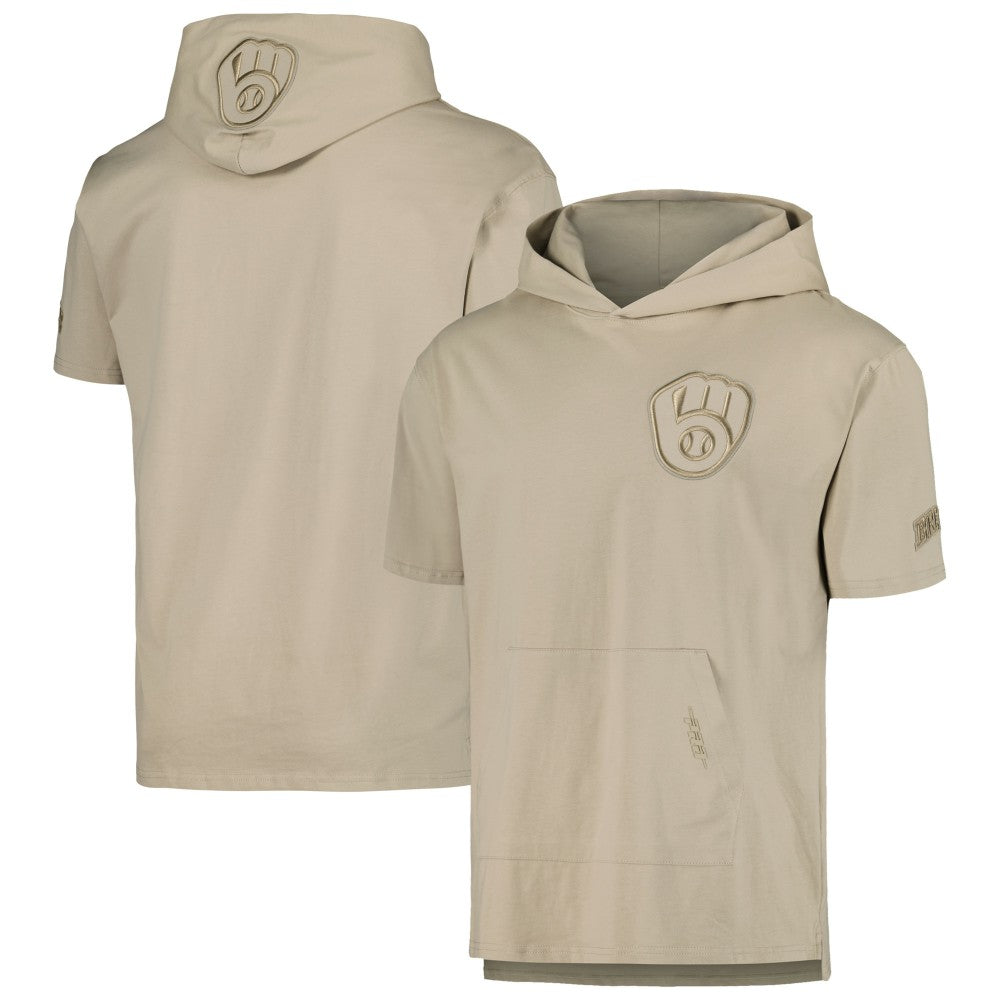 Milwaukee Brewers Pro Standard Neutral Hoodie T-Shirt - MLB Hoodies