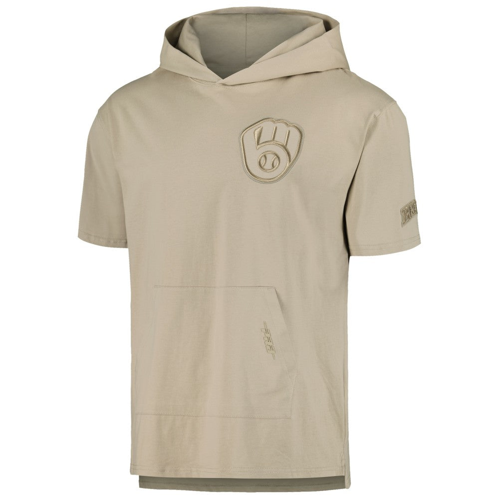 Milwaukee Brewers Pro Standard Neutral Hoodie T-Shirt - MLB Hoodies