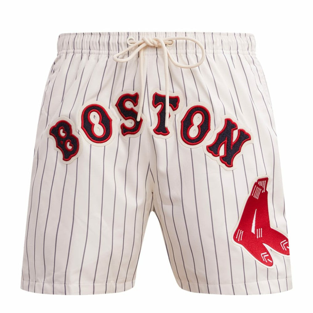 Boston Red Sox Pro Standard Pinstripe Retro Classic Woven Shorts - MLB Shorts