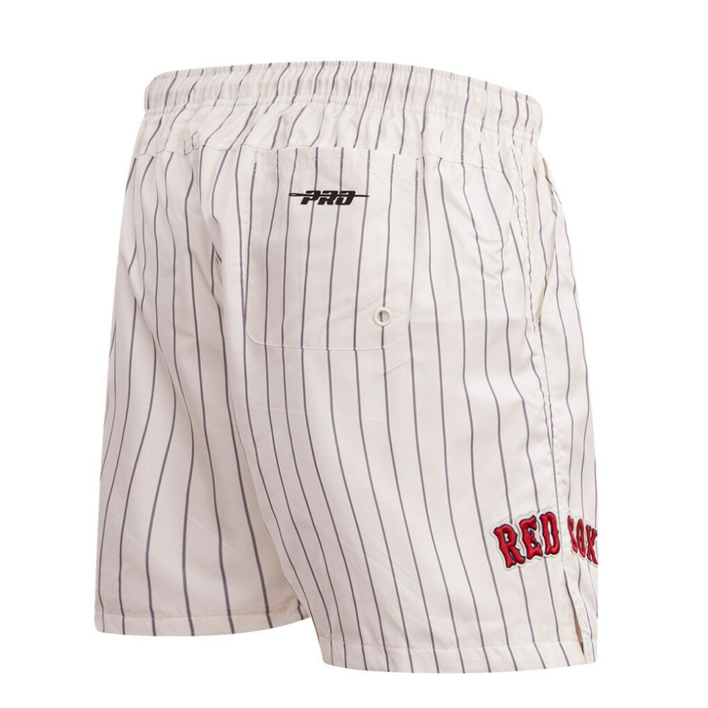 Boston Red Sox Pro Standard Pinstripe Retro Classic Woven Shorts - MLB Shorts