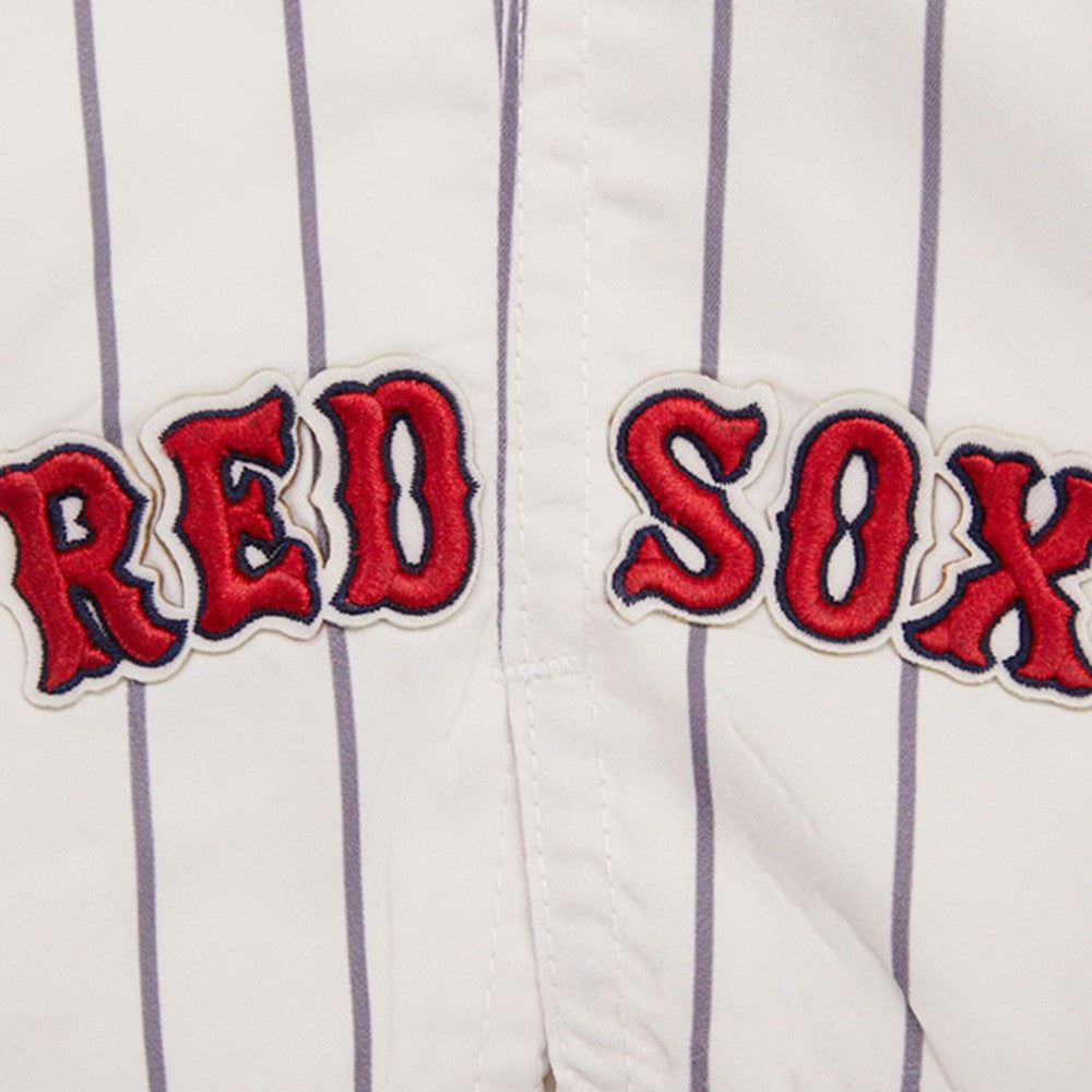 Boston Red Sox Pro Standard Pinstripe Retro Classic Woven Shorts - MLB Shorts