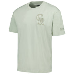 Colorado Rockies Pro Standard Oversized Neutral CJ Dropped Shoulders T-Shirt - MLB T-shirts