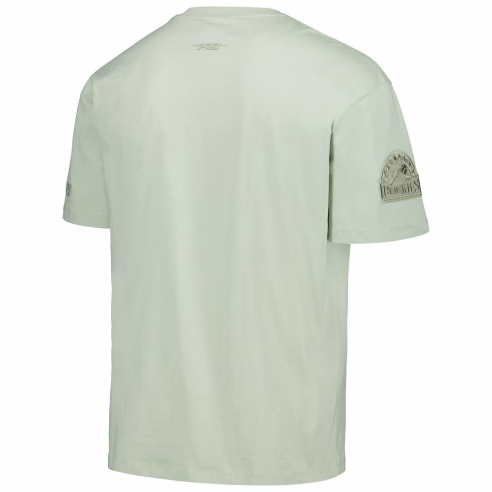 Colorado Rockies Pro Standard Oversized Neutral CJ Dropped Shoulders T-Shirt - MLB T-shirts