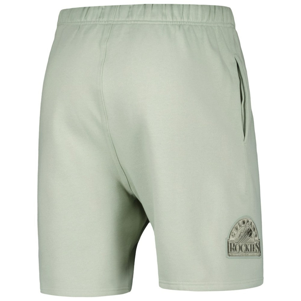 Colorado Rockies Pro Standard Neutral Fleece Shorts - MLB Shorts