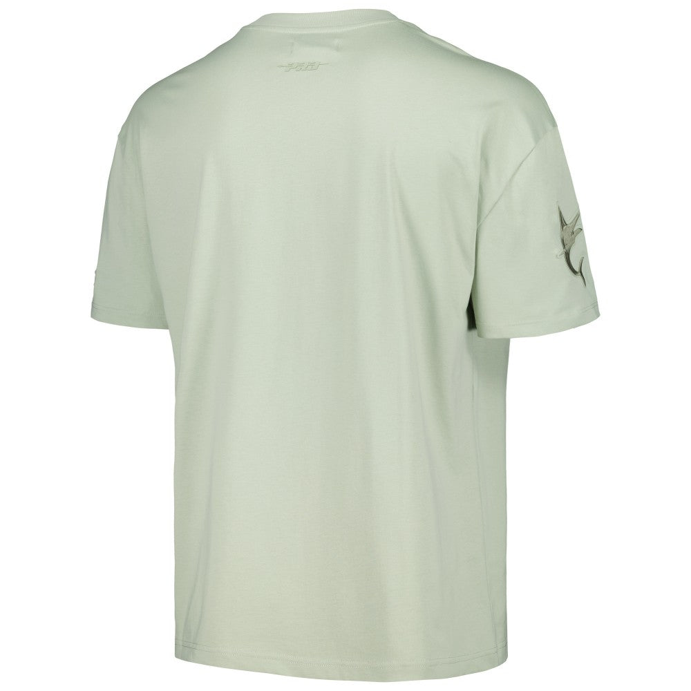 Miami Marlins Pro Standard Oversized Neutral CJ Dropped Shoulders T-Shirt - MLB T-shirts