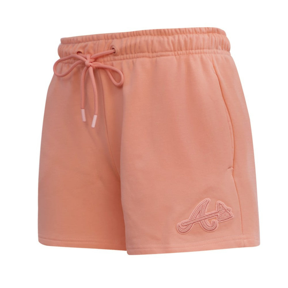 Atlanta Braves Pro Standard Women's Neutral Fleece Shorts - MLB Shorts