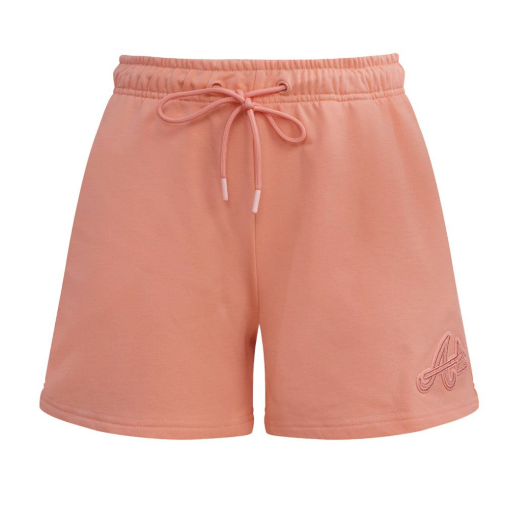 Atlanta Braves Pro Standard Women's Neutral Fleece Shorts - MLB Shorts