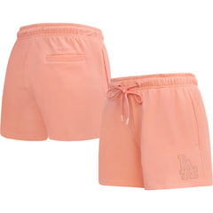 Los Angeles Dodgers Pro Standard Women's Neutral Fleece Shorts - MLB Shorts
