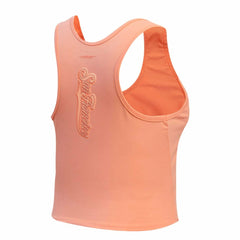 San Francisco Giants Pro Standard Women's Neutral Fitted Racerback Tank Top - MLB Tanks