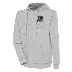 Gray Dallas Mavericks Antigua Axe Bunker Tri-Blend Pullover Hoodie sale | NBA