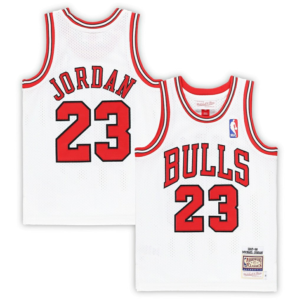 White Michael Jordan Chicago Bulls Preschool 1997/98 Hardwood Classics Authentic Jersey sale | NBA