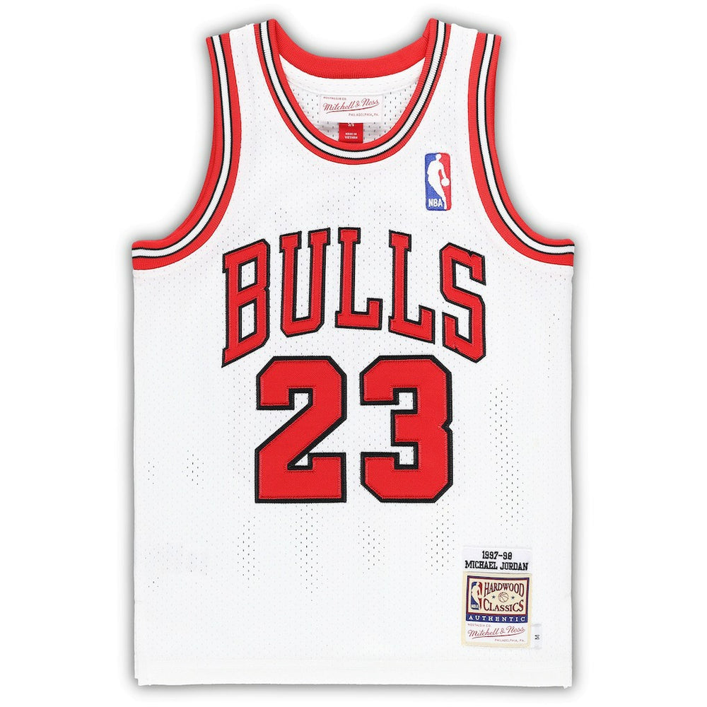 White Michael Jordan Chicago Bulls Preschool 1997/98 Hardwood Classics Authentic Jersey sale | NBA