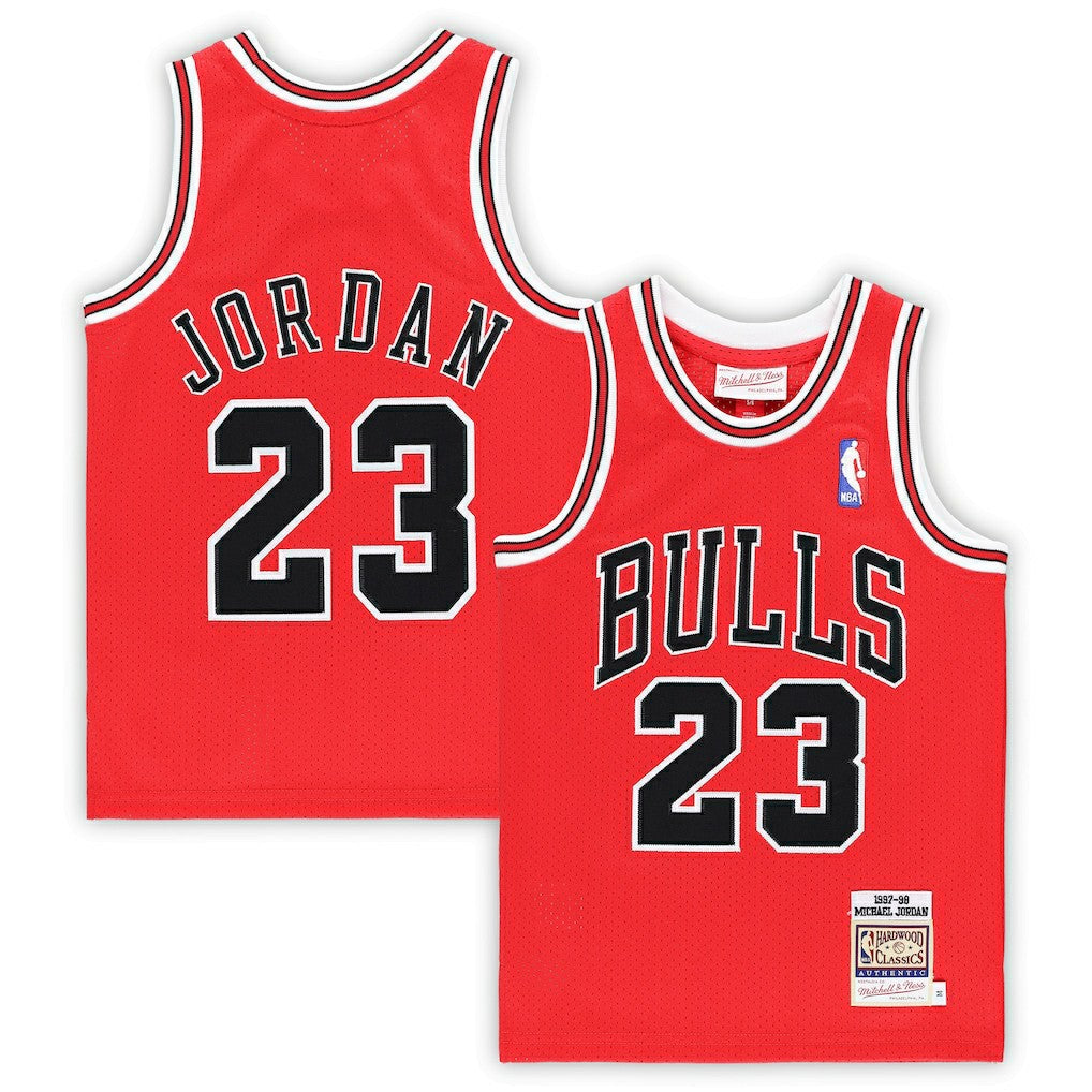 Red Michael Jordan Chicago Bulls Preschool 1997/98 Hardwood Classics Authentic Jersey sale | NBA