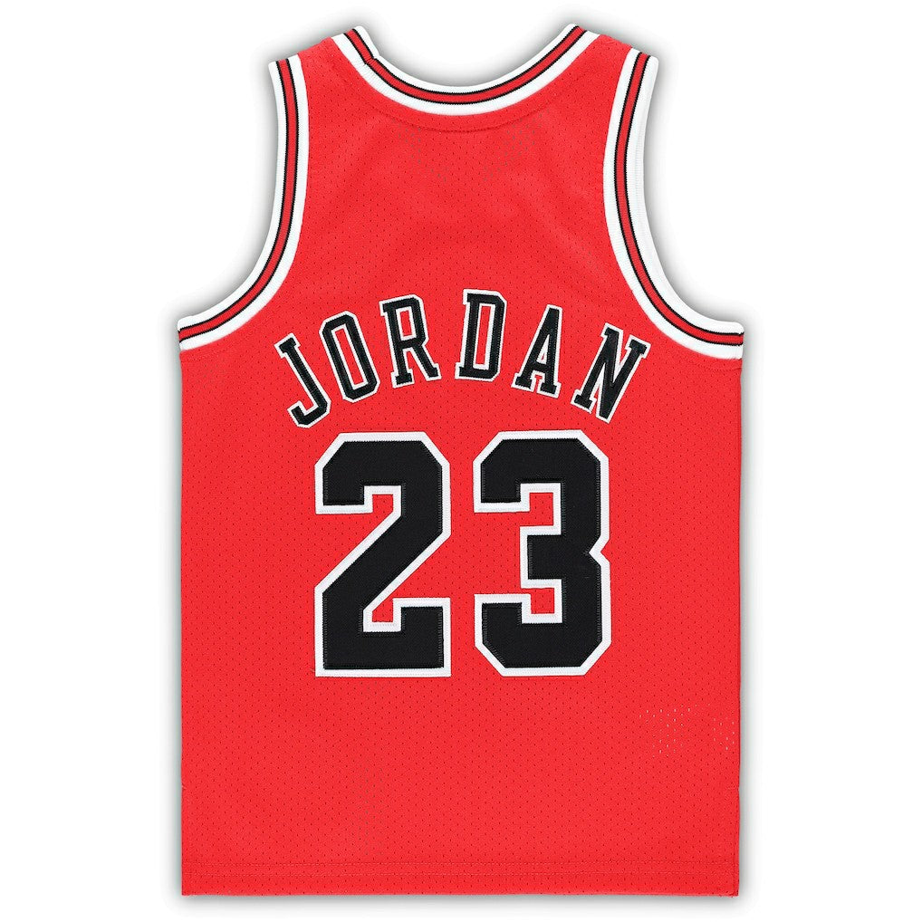 Red Michael Jordan Chicago Bulls Preschool 1997/98 Hardwood Classics Authentic Jersey sale | NBA