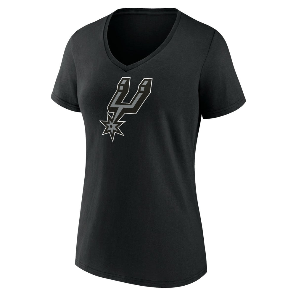 Black Victor Wembanyama San Antonio Spurs Women's Playmaker Name & Number V-Neck T-Shirt | NBA