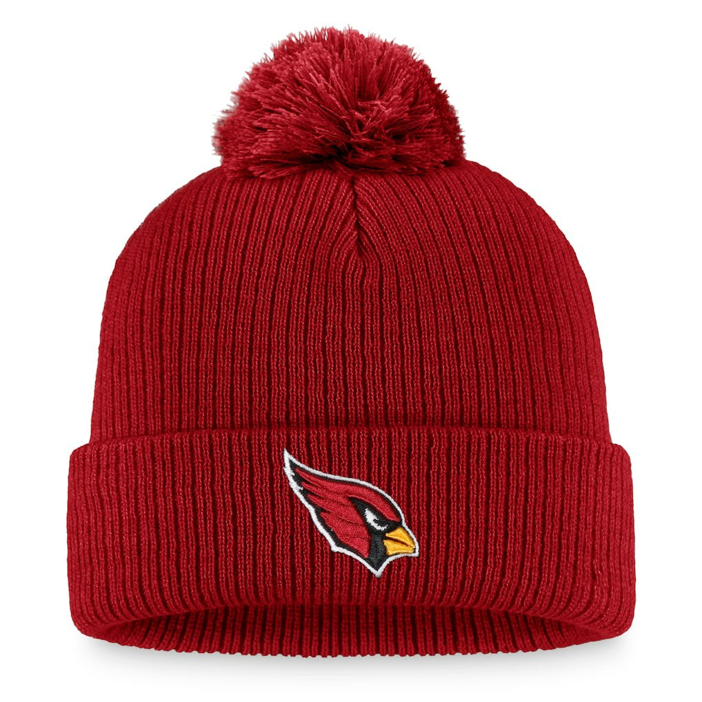 Arizona Cardinals Women's Logo Cuffed Knit Hat with Pom | NFL Near me