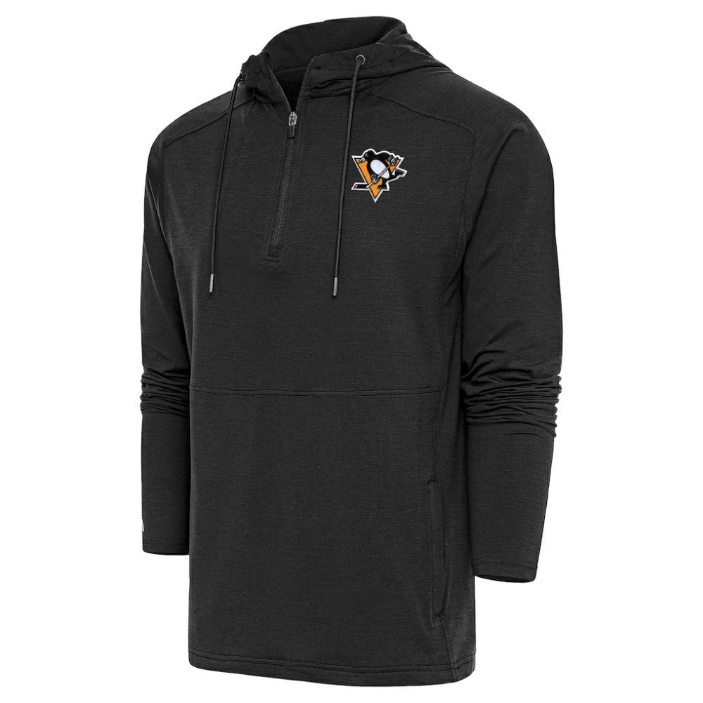 Pittsburgh Penguins Antigua Spikes Raglan Quarter-Zip Hoodie -  NHL Hoodies
