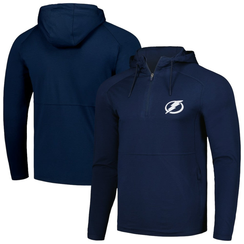 Tampa Bay Lightning Antigua Spikes Raglan Quarter-Zip Hoodie -  NHL Hoodies