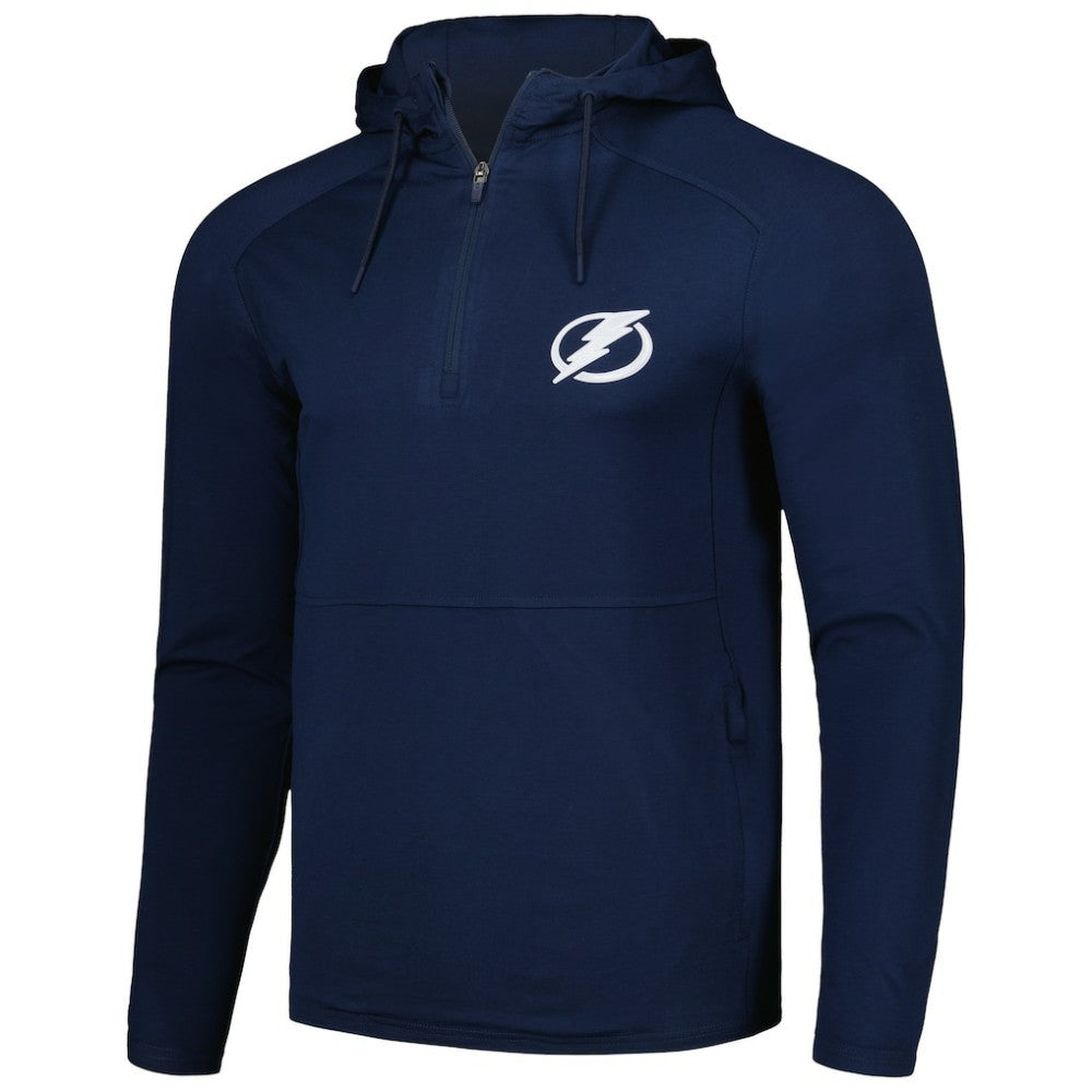 Tampa Bay Lightning Antigua Spikes Raglan Quarter-Zip Hoodie -  NHL Hoodies