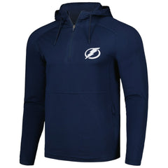 Tampa Bay Lightning Antigua Spikes Raglan Quarter-Zip Hoodie -  NHL Hoodies