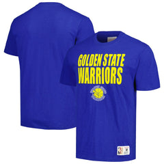 Royal Golden State Warriors Hardwood Classics Legendary Slub T-Shirt sale | NBA