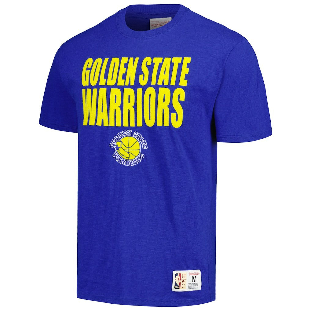 Royal Golden State Warriors Hardwood Classics Legendary Slub T-Shirt sale | NBA