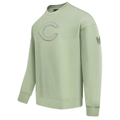 Cincinnati Reds Pro Standard Neutral Drop Shoulder Pullover Sweatshirt - MLB Pullover