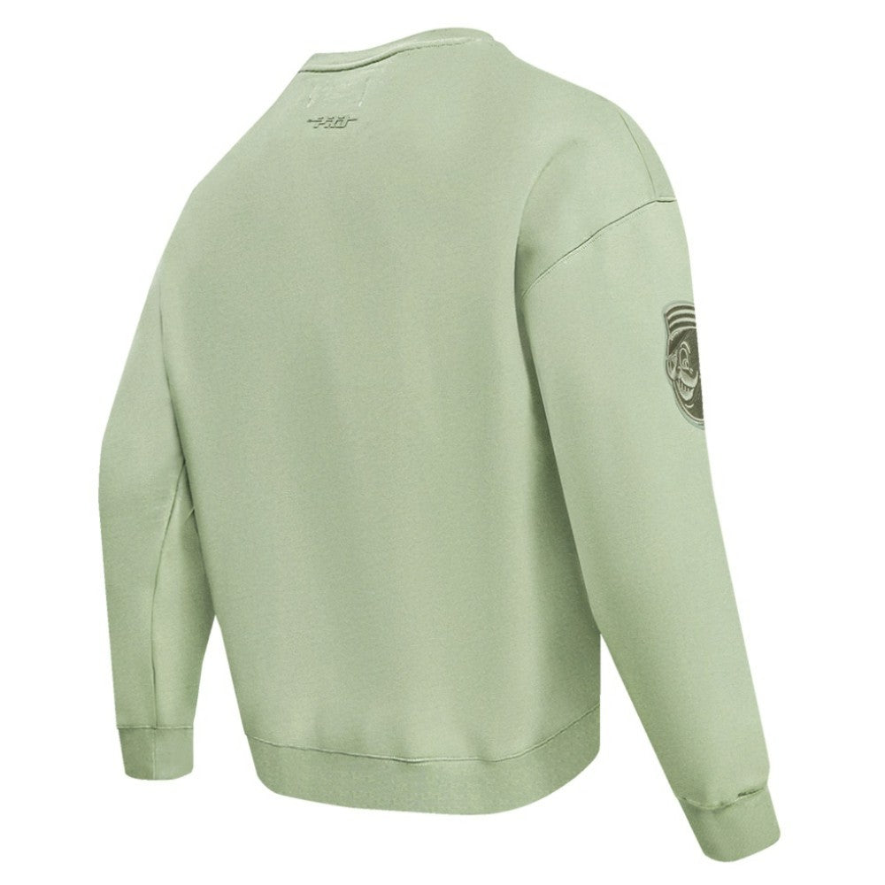Cincinnati Reds Pro Standard Neutral Drop Shoulder Pullover Sweatshirt - MLB Pullover