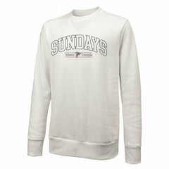 Atlanta Falcons Majestic Threads Unisex Sundays Block Letter Crewneck Pullover Sweatshirt | NFL Outlet